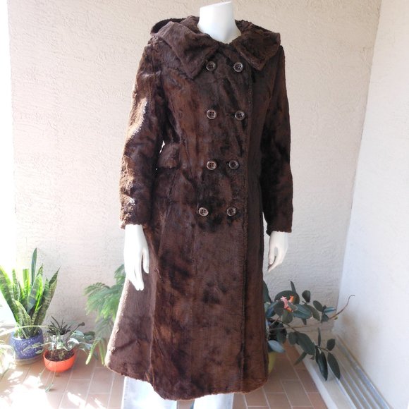 💕VINTAGE DEBBI ROBERT Ltd. Hooded Coat